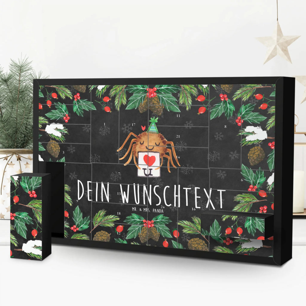 Personalisierter Befüllbarer Adventskalender Spinne Agathe Brief Befüllbarer Adventskalender, Adventskalender zum selbst befüllen, Spinne Agathe, Spinne, Agathe, Videos, Merchandise, Liebesbeweis, Ich Liebe dich, Heiratsantrag, Verliebt, Liebespaar, Liebesgeschenk, Treuebeweis, Treuetest