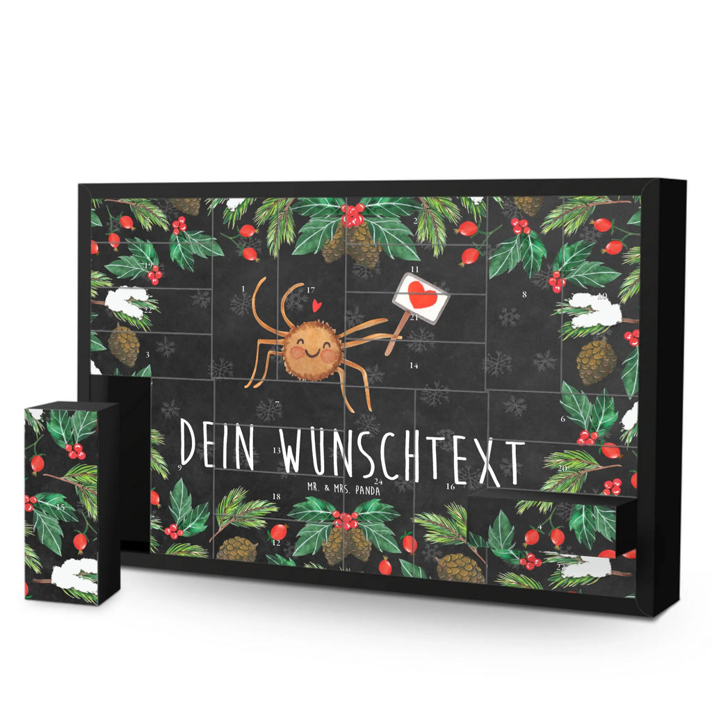 Personalisierter Befüllbarer Adventskalender Spinne Agathe Motivation Befüllbarer Adventskalender, Adventskalender zum selbst befüllen, Spinne Agathe, Spinne, Agathe, Videos, Merchandise, Motivation, Glück, Liebe, Vertrauen, Dankeschön