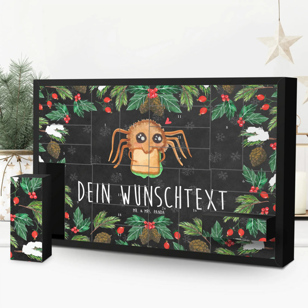 Personalisierter Befüllbarer Adventskalender Spinne Agathe Sandwich Befüllbarer Adventskalender, Adventskalender zum selbst befüllen, Spinne Agathe, Spinne, Agathe, Videos, Merchandise, Glück, Mut, Hungrig, Verfressen, Lebensfreude, Alles wird gut, Hunger