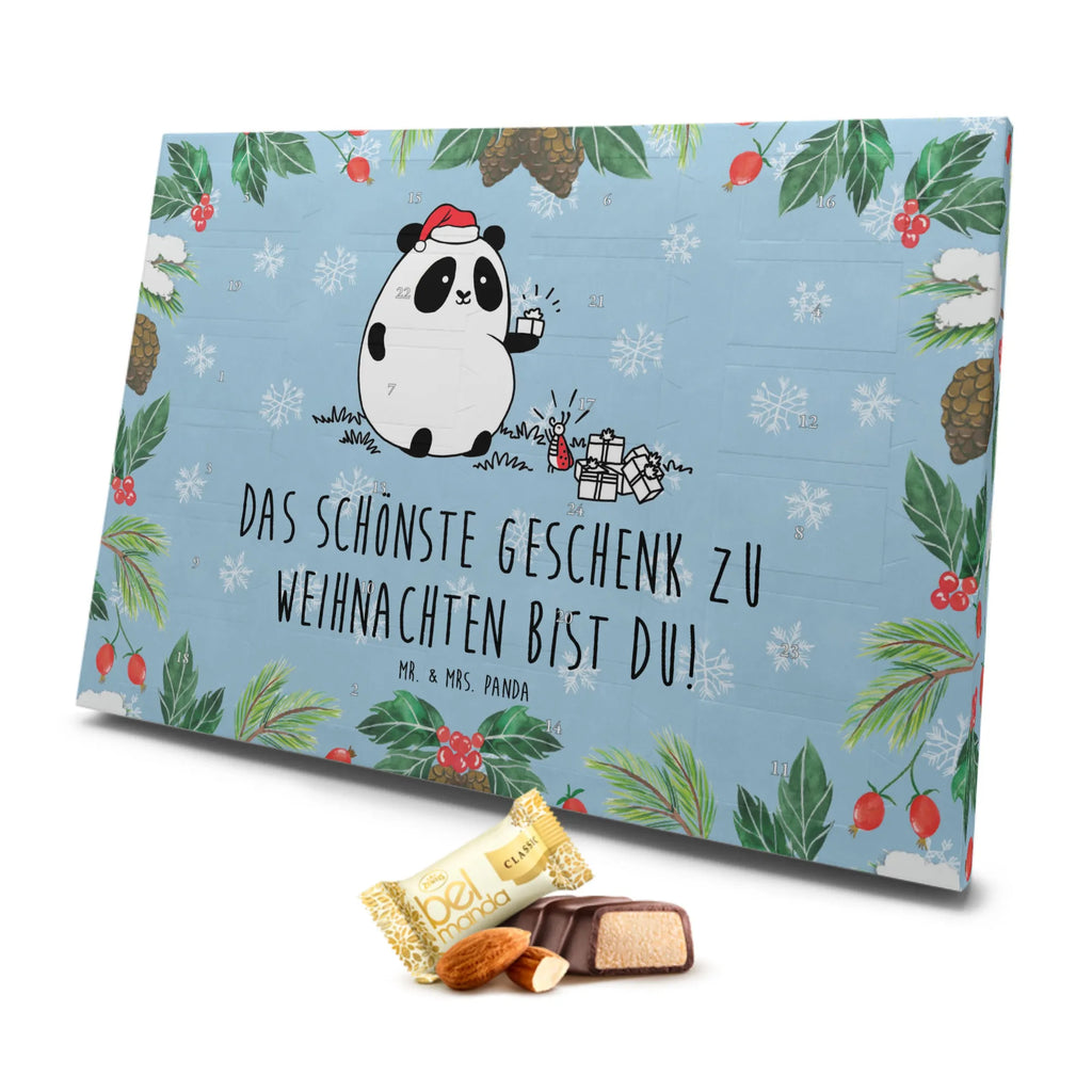 Marzipan Adventskalender Panda Weihnachtsgeschenk Marzipan Adventskalender