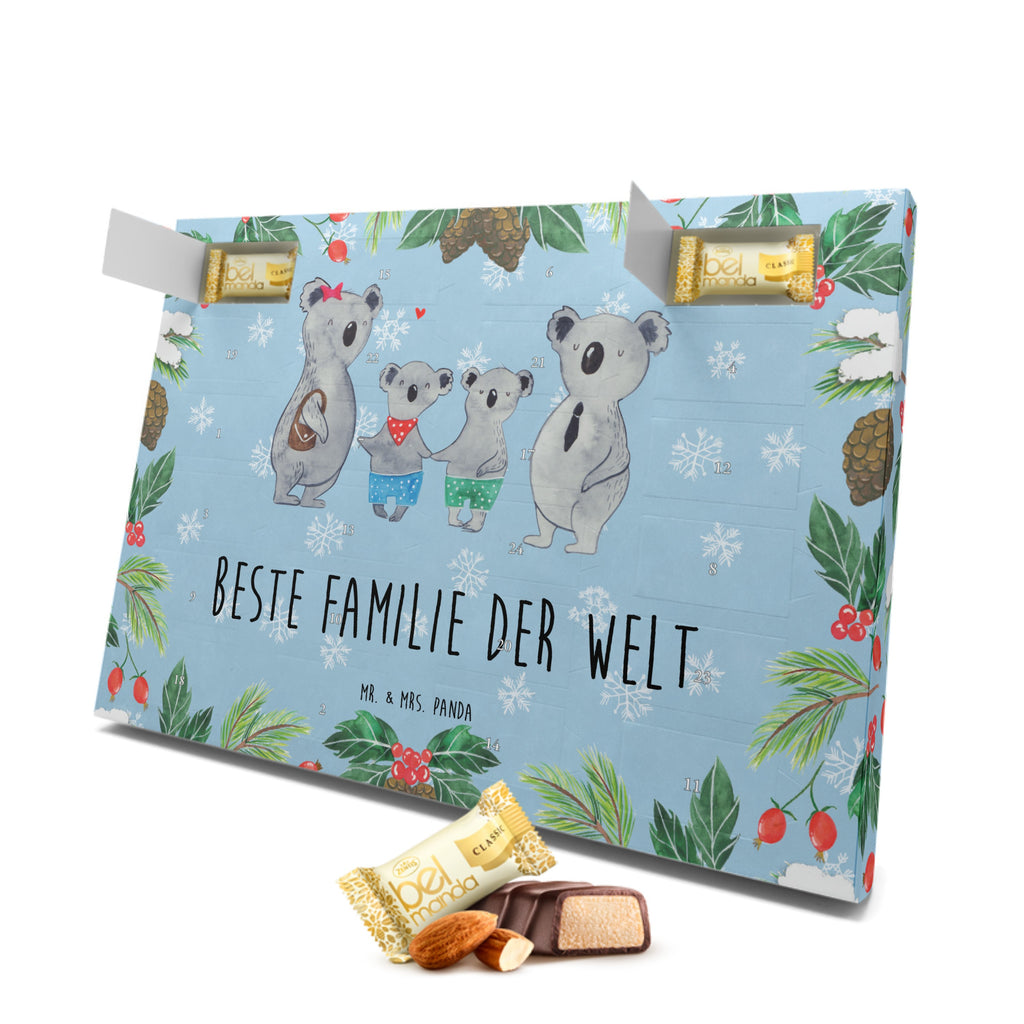 Marzipan Adventskalender Koala Familie zwei Marzipan Adventskalender, Familie, Vatertag, Muttertag, Bruder, Schwester, Mama, Papa, Oma, Opa, Koala, Koalabär, beste Familie, Familienzeit, Familienleben, Koalafamilie, Lieblingsfamilie