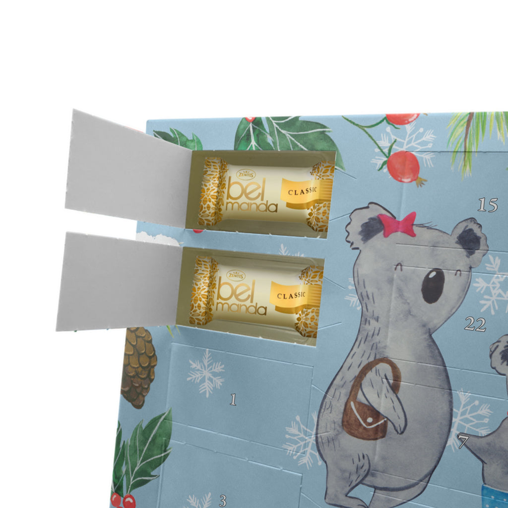 Marzipan Adventskalender Koala Familie zwei Marzipan Adventskalender, Familie, Vatertag, Muttertag, Bruder, Schwester, Mama, Papa, Oma, Opa, Koala, Koalabär, beste Familie, Familienzeit, Familienleben, Koalafamilie, Lieblingsfamilie