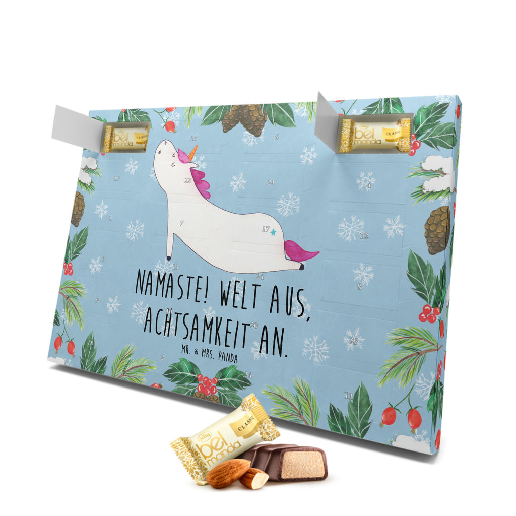 Marzipan Adventskalender Einhorn Yoga Marzipan Adventskalender, Einhorn, Einhörner, Einhorn Deko, Pegasus, Unicorn, Yoga, Namaste, Achtsamkeit, Entspannung, Joga, Yogamatte, Sport, lustig, witzig, süß