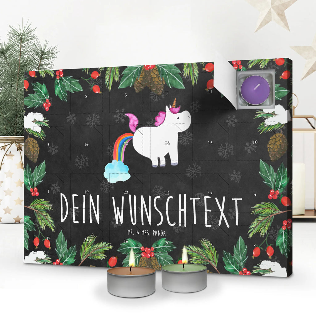 Personalisierter Duftkerzen Adventskalender Einhorn Pupsen Personalisierter Duftkerzen Adventskalender, Einhorn, Einhörner, Einhorn Deko, Pegasus, Unicorn, Pups, Regenbogen, Glitzer, Einhornpower, Erwachsenwerden, Spaß, lustig, Freundin