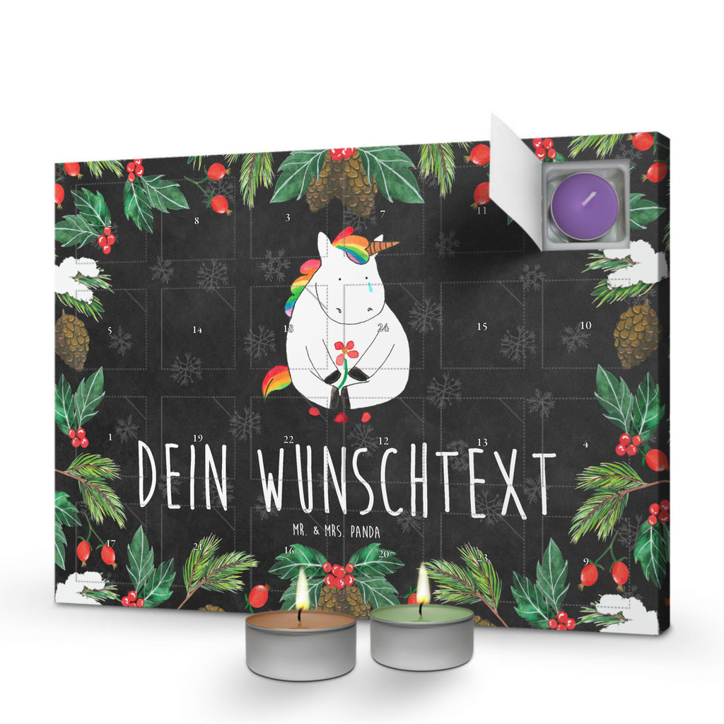 Personalisierter Duftkerzen Adventskalender Einhorn Traurig Personalisierter Duftkerzen Adventskalender, Einhorn, Einhörner, Einhorn Deko, Pegasus, Unicorn, Glitzer, Trösten. Freundschaft, Freunde, Liebe, Trauer, Grußkarte, Blume