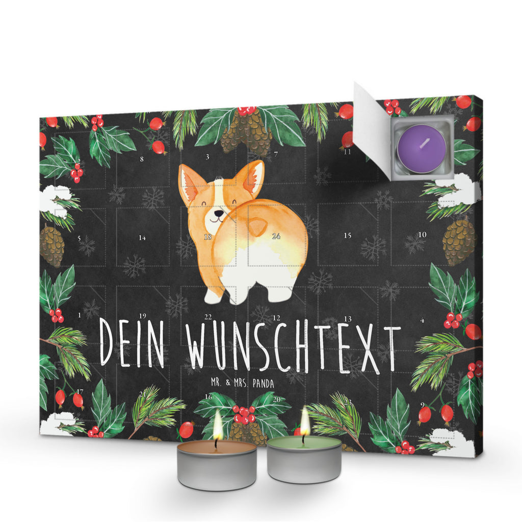 Personalisierter Duftkerzen Adventskalender Corgi Po Personalisierter Duftkerzen Adventskalender, Hund, Hundemotiv, Haustier, Hunderasse, Tierliebhaber, Hundebesitzer, Sprüche, Corgie, Hundeliebe, Motivation, Selbstliebe, Spruch