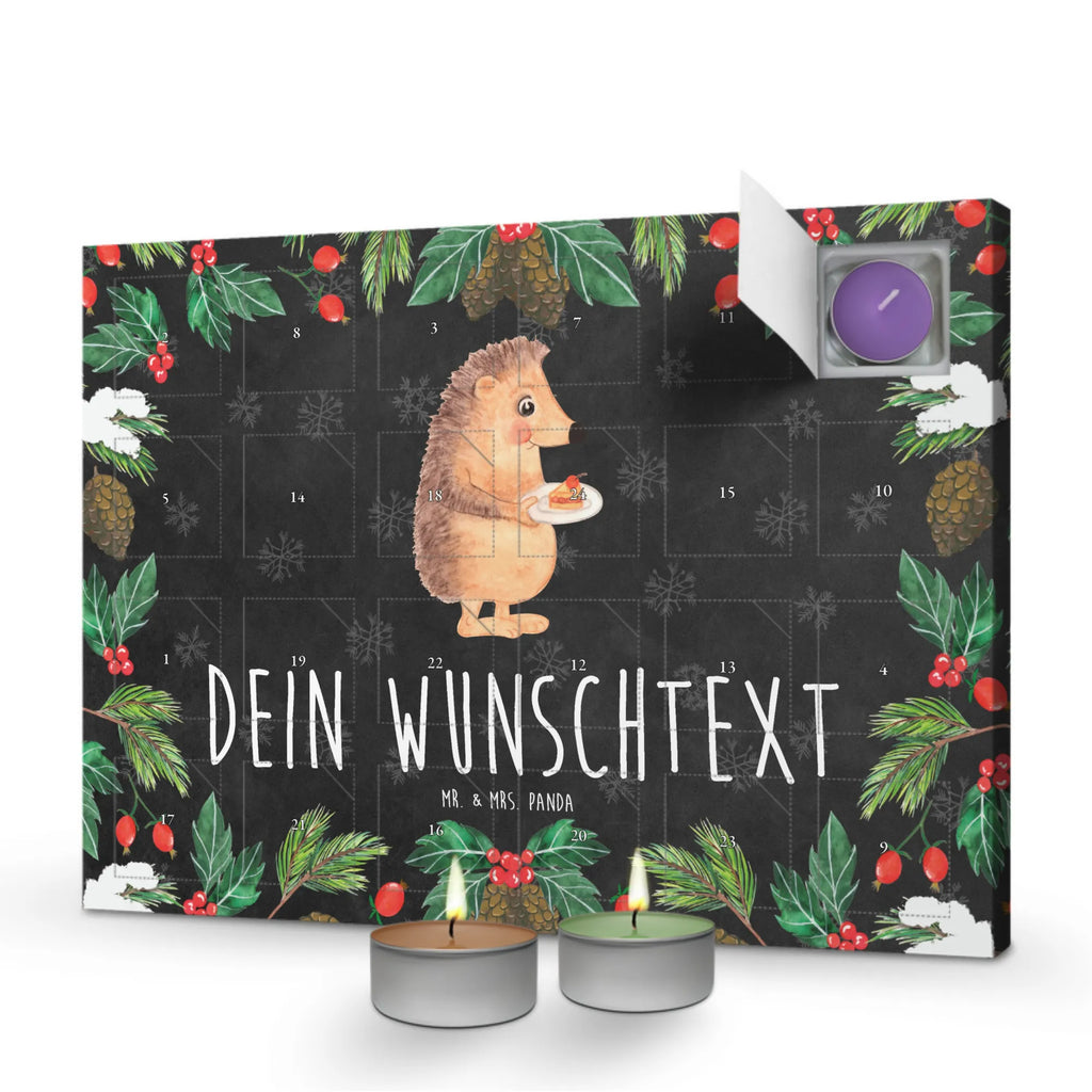 Personalisierter Duftkerzen Adventskalender Igel Kuchenstück Personalisierter Duftkerzen Adventskalender, Tiermotive, Gute Laune, lustige Sprüche, Tiere, Igel, Essen Spruch, Kuchen, Backen Geschenk, Kuchen backen, Einladung Party, Geburtstagskuchen, Torte