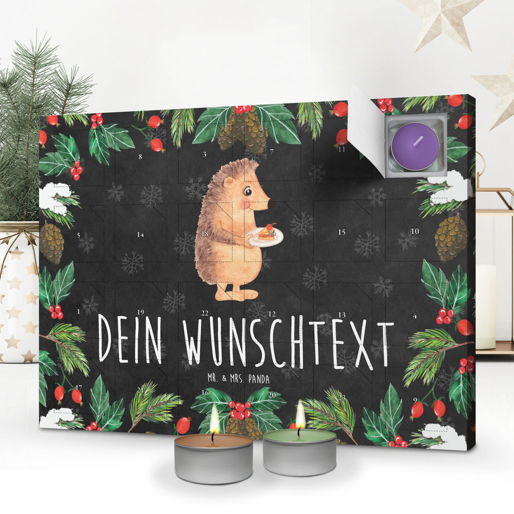 Personalisierter Duftkerzen Adventskalender Igel Kuchenstück Personalisierter Duftkerzen Adventskalender, Tiermotive, Gute Laune, lustige Sprüche, Tiere, Igel, Essen Spruch, Kuchen, Backen Geschenk, Kuchen backen, Einladung Party, Geburtstagskuchen, Torte