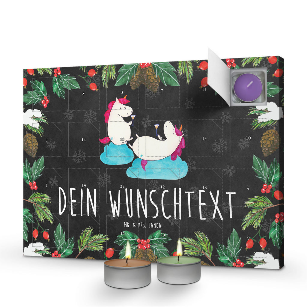 Personalisierter Duftkerzen Adventskalender Einhorn Sekt Personalisierter Duftkerzen Adventskalender, Einhorn, Einhörner, Einhorn Deko, Pegasus, Unicorn, Freundinnen, Freundin, BFF, Sekt, Mädelsabend, Spaß, Party, Korken, Anstoßen, Beste