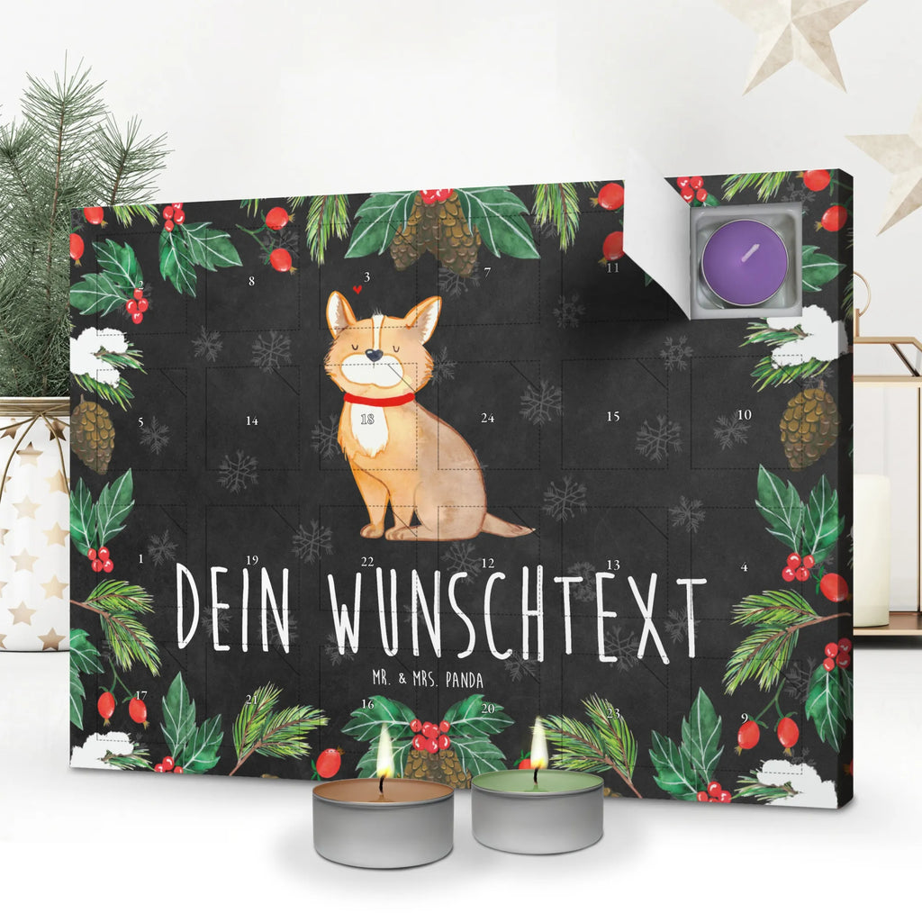 Personalisierter Duftkerzen Adventskalender Hund Glück Personalisierter Duftkerzen Adventskalender, Hund, Hundemotiv, Haustier, Hunderasse, Tierliebhaber, Hundebesitzer, Sprüche, Corgie, Hundeliebe, Spruch, Hundemama, Liebe