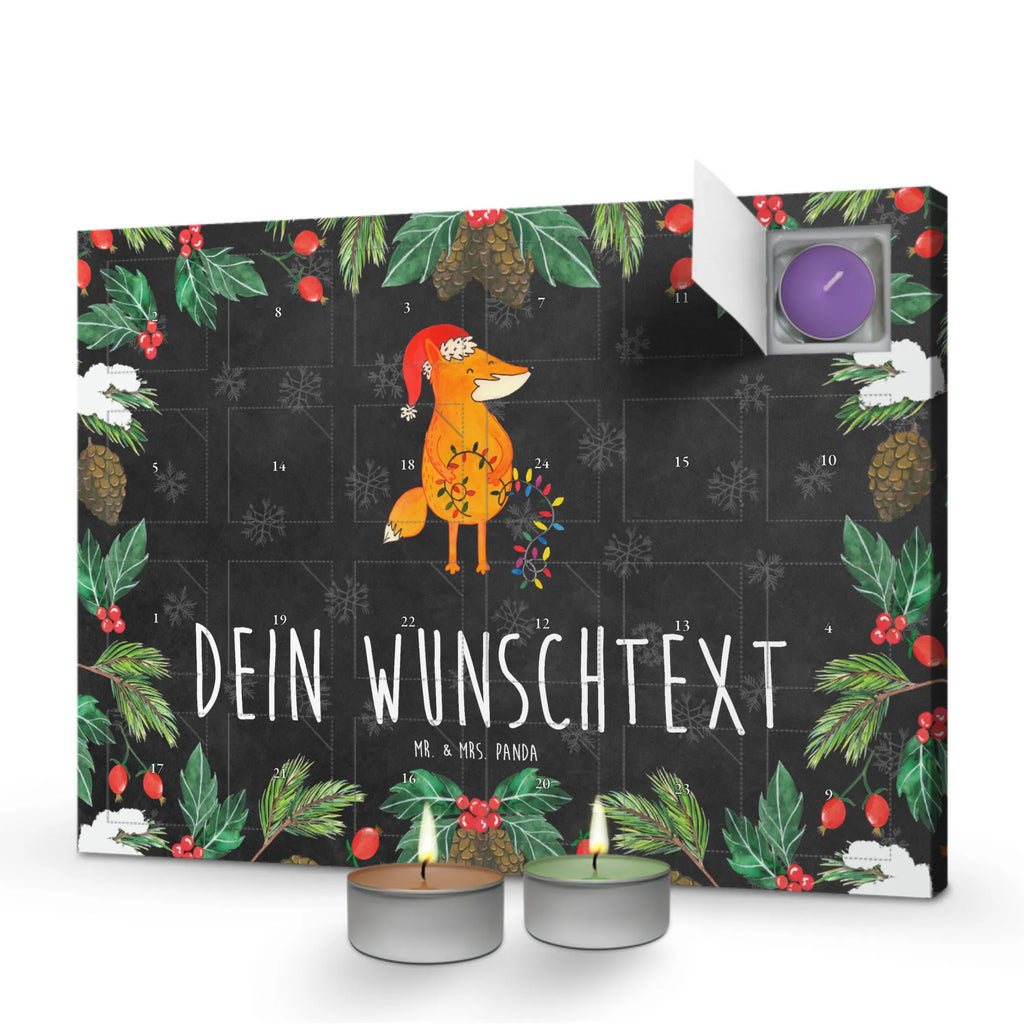 Personalisierter Duftkerzen Adventskalender Fuchs Weihnachten Personalisierter Duftkerzen Adventskalender, Winter, Weihnachten, Weihnachtsdeko, Nikolaus, Advent, Heiligabend, Wintermotiv, Fuchs, Füchse, Spruch schön, Geschenk Weihnachten, Weihnachtsmann, Weihnachtszeit