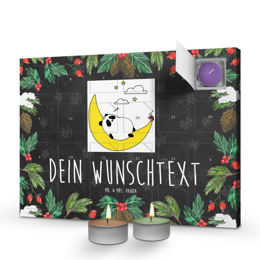 Personalisierter Duftkerzen Adventskalender Panda Easy Personalisierter Duftkerzen Adventskalender