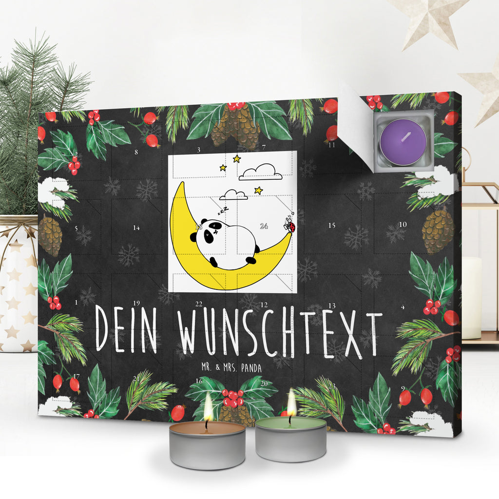 Personalisierter Duftkerzen Adventskalender Panda Easy Personalisierter Duftkerzen Adventskalender