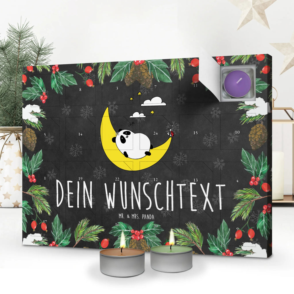 Personalisierter Duftkerzen Adventskalender Panda Easy Personalisierter Duftkerzen Adventskalender