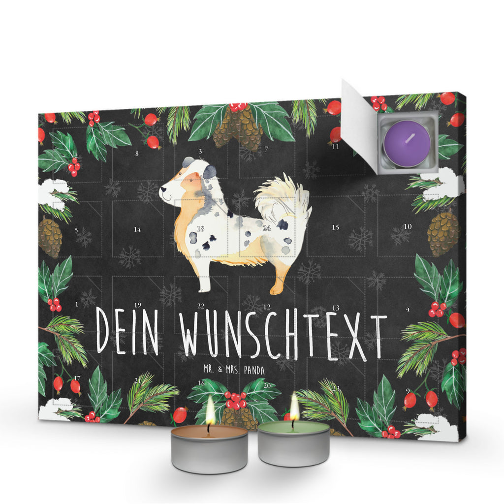 Personalisierter Duftkerzen Adventskalender Hund Australien Shepherd Personalisierter Duftkerzen Adventskalender, Hund, Hundemotiv, Haustier, Hunderasse, Tierliebhaber, Hundebesitzer, Sprüche, Australien Shepherd, Shepherd, Hundeliebe, Familienhund, Spruch