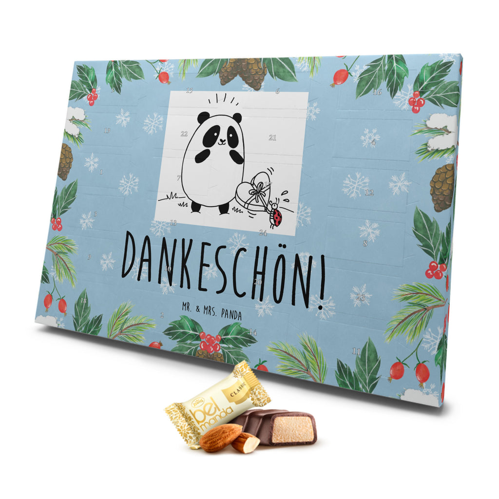 Marzipan Adventskalender Panda Dankeschön Marzipan Adventskalender