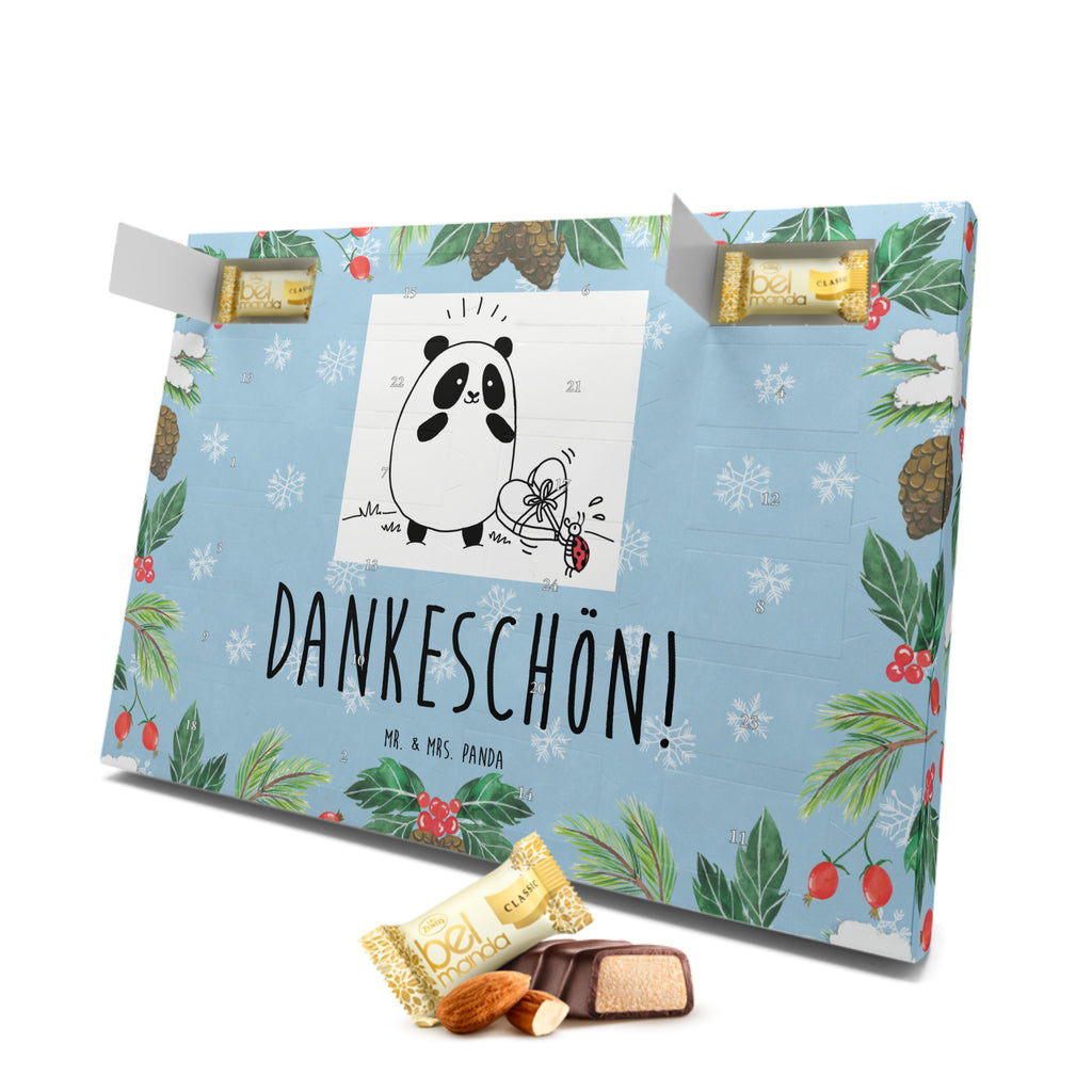 Marzipan Adventskalender Panda Dankeschön Marzipan Adventskalender