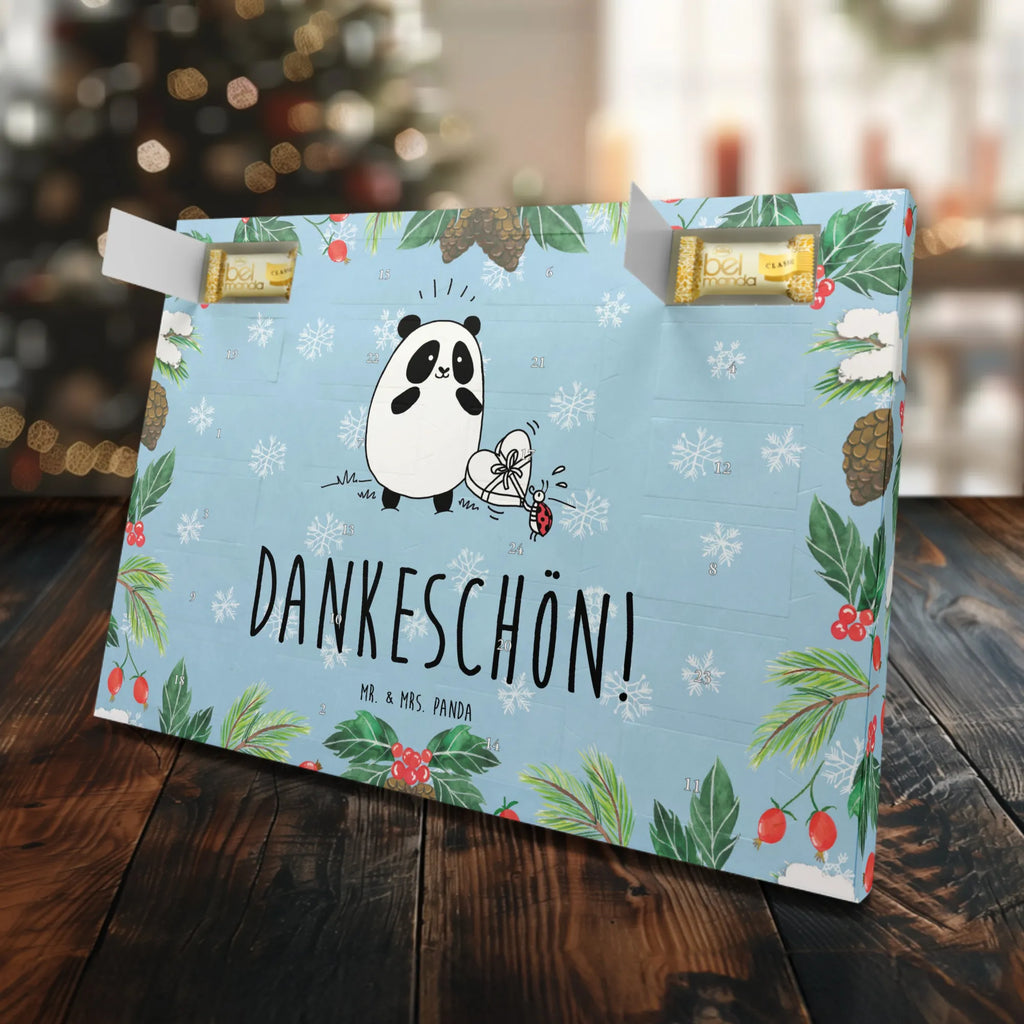 Marzipan Adventskalender Panda Dankeschön Marzipan Adventskalender