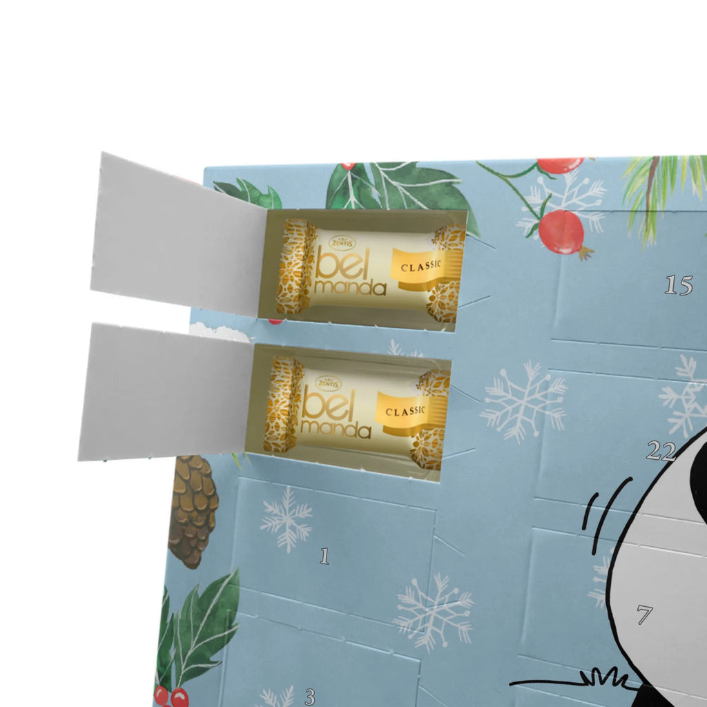 Marzipan Adventskalender Panda Zusammenhalt Marzipan Adventskalender