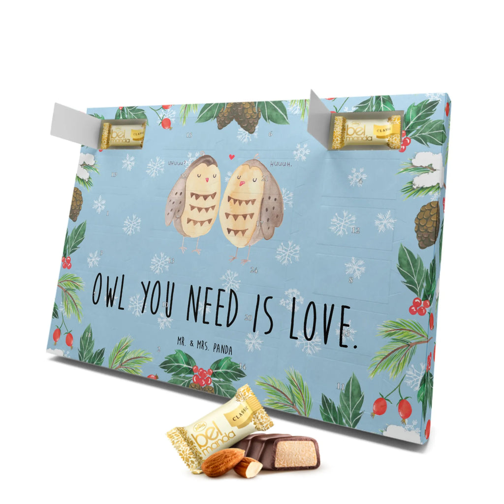 Marzipan Adventskalender Eulen Liebe Marzipan Adventskalender, Eule, Eule Deko, Liebe, Hochzeit Spruch, Owl, All you need is love, Liebe Spruch, Freundin Geschenk, Freund, Wortspiel lustig