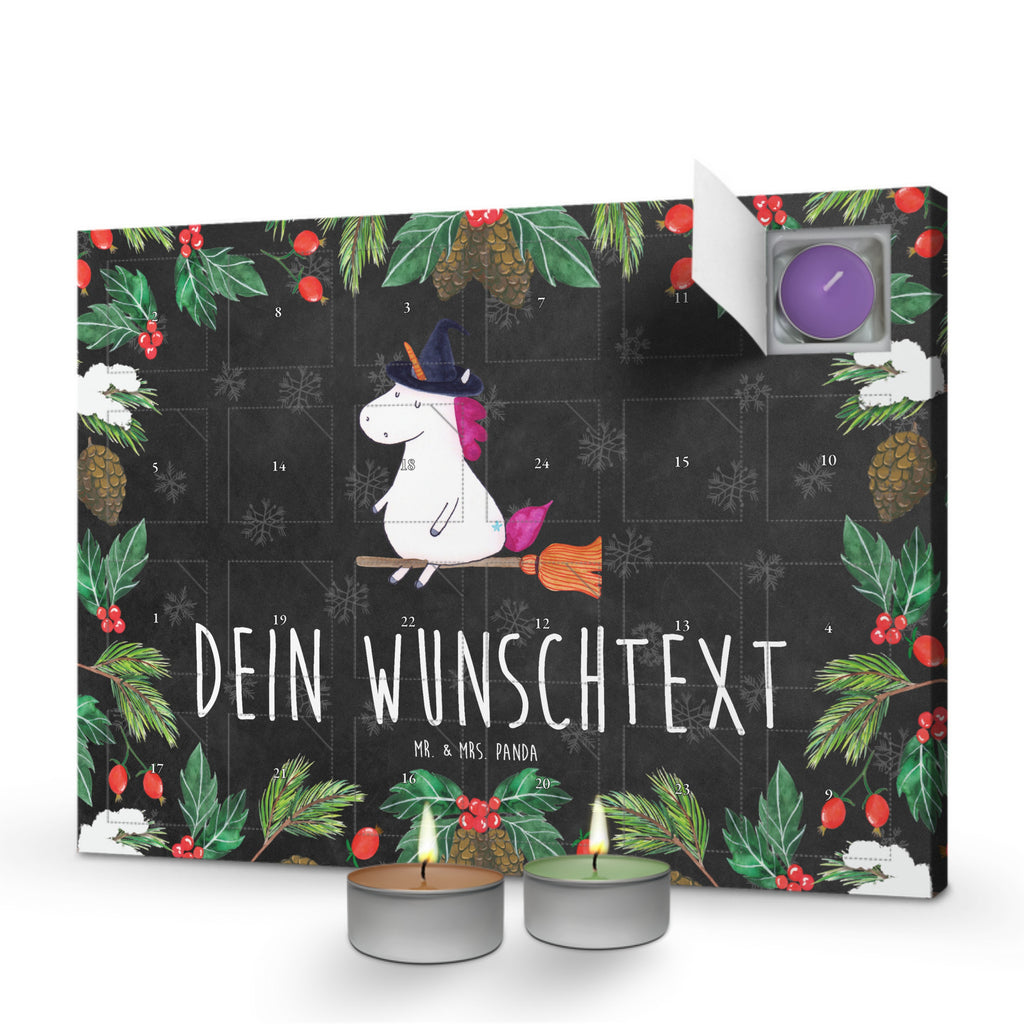 Personalisierter Duftkerzen Adventskalender Einhorn Hexe Personalisierter Duftkerzen Adventskalender, Einhorn, Einhörner, Einhorn Deko, Pegasus, Unicorn, Frau, Ehefrau, Hexe, Teufel, Engel, Verrückte, Freundin, Leben, Zicke