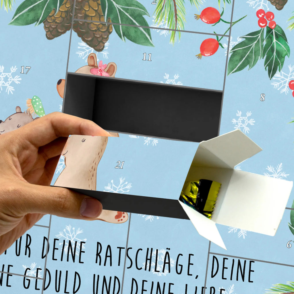 Befüllbarer Adventskalender Bär Kind Befüllbarer Adventskalender, Adventskalender zum selbst befüllen, Familie, Vatertag, Muttertag, Bruder, Schwester, Mama, Papa, Oma, Opa, Geschenk, Mutti, Mutter