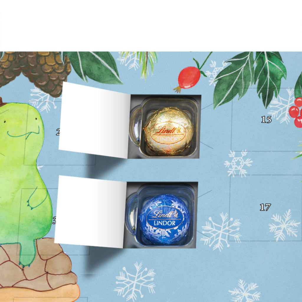 Personalisierter Kugel Markenschokolade Adventskalender Schildkröte Pause Personalisierter Kugel Markenschokolade Adventskalender, Schildkröte, Achtsamkeit, Entschleunigen, achtsam