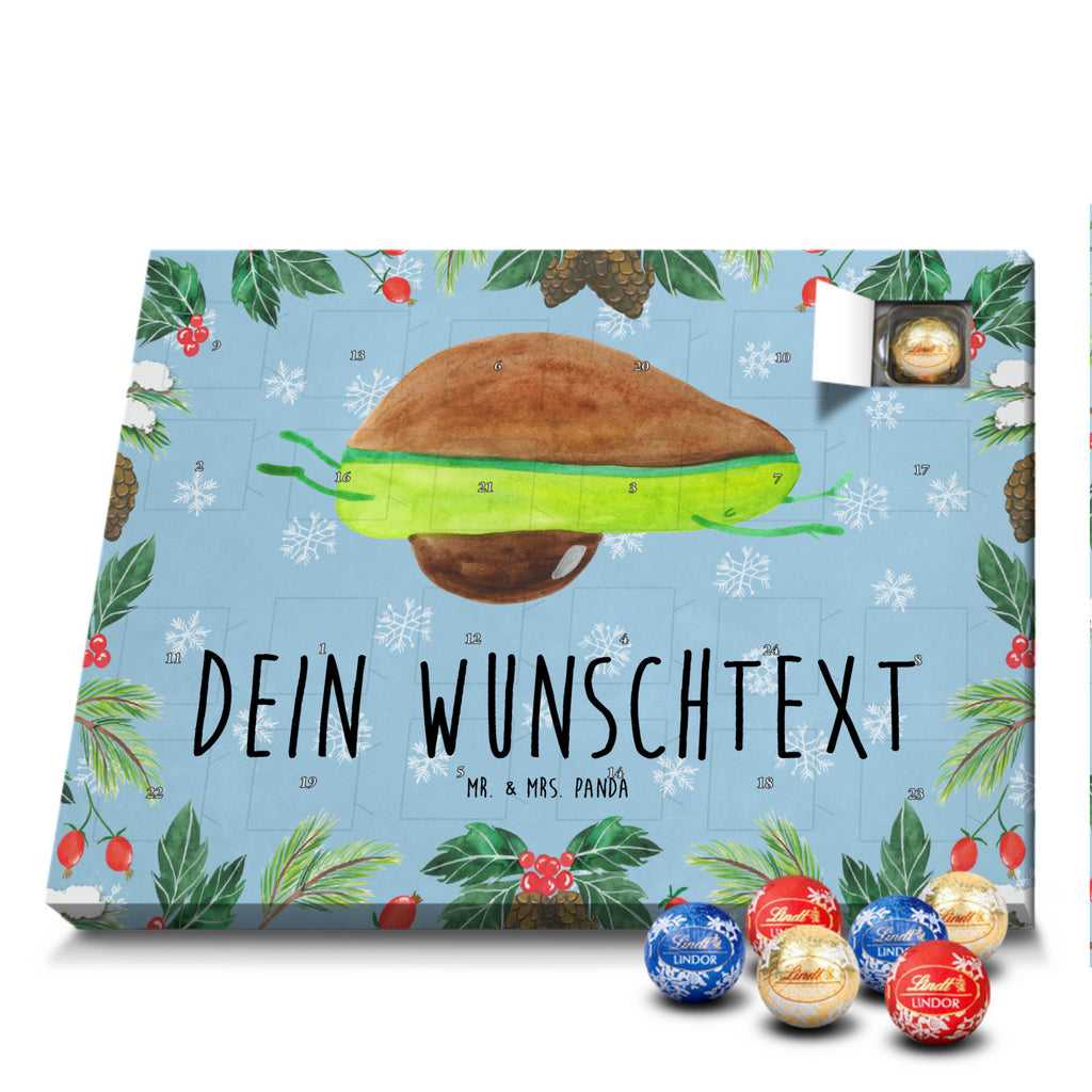 Personalisierter Kugel Markenschokolade Adventskalender Avocado Yoga Personalisierter Kugel Markenschokolade Adventskalender, Avocado, Veggie, Vegan, Gesund, Avocado Yoga Vegan