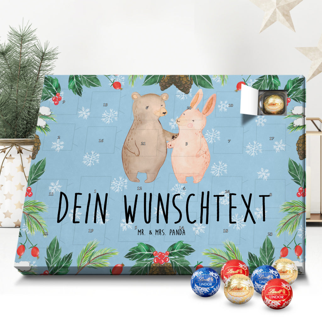 Personalisierter Kugel Markenschokolade Adventskalender Bär und Hase Umarmen Personalisierter Kugel Markenschokolade Adventskalender, Liebe, Partner, Freund, Freundin, Ehemann, Ehefrau, Heiraten, Verlobung, Heiratsantrag, Liebesgeschenk, Jahrestag, Hocheitstag, Freunde, bester Freund, Hase, Bär, Bärchen, best friends