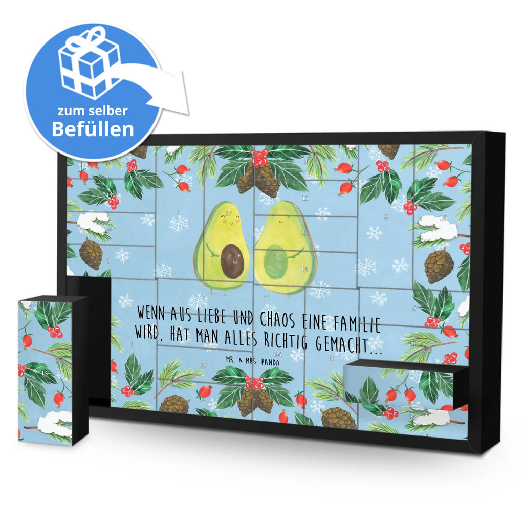 Befüllbarer Adventskalender Avocado Pärchen Befüllbarer Adventskalender, Adventskalender zum selbst befüllen, Avocado, Veggie, Vegan, Gesund, Avocuddle, Liebe, Schwangerschaft, Familie, Babyshower, Babyparty, Hochzeit, Kinder, Avocados, Geburt