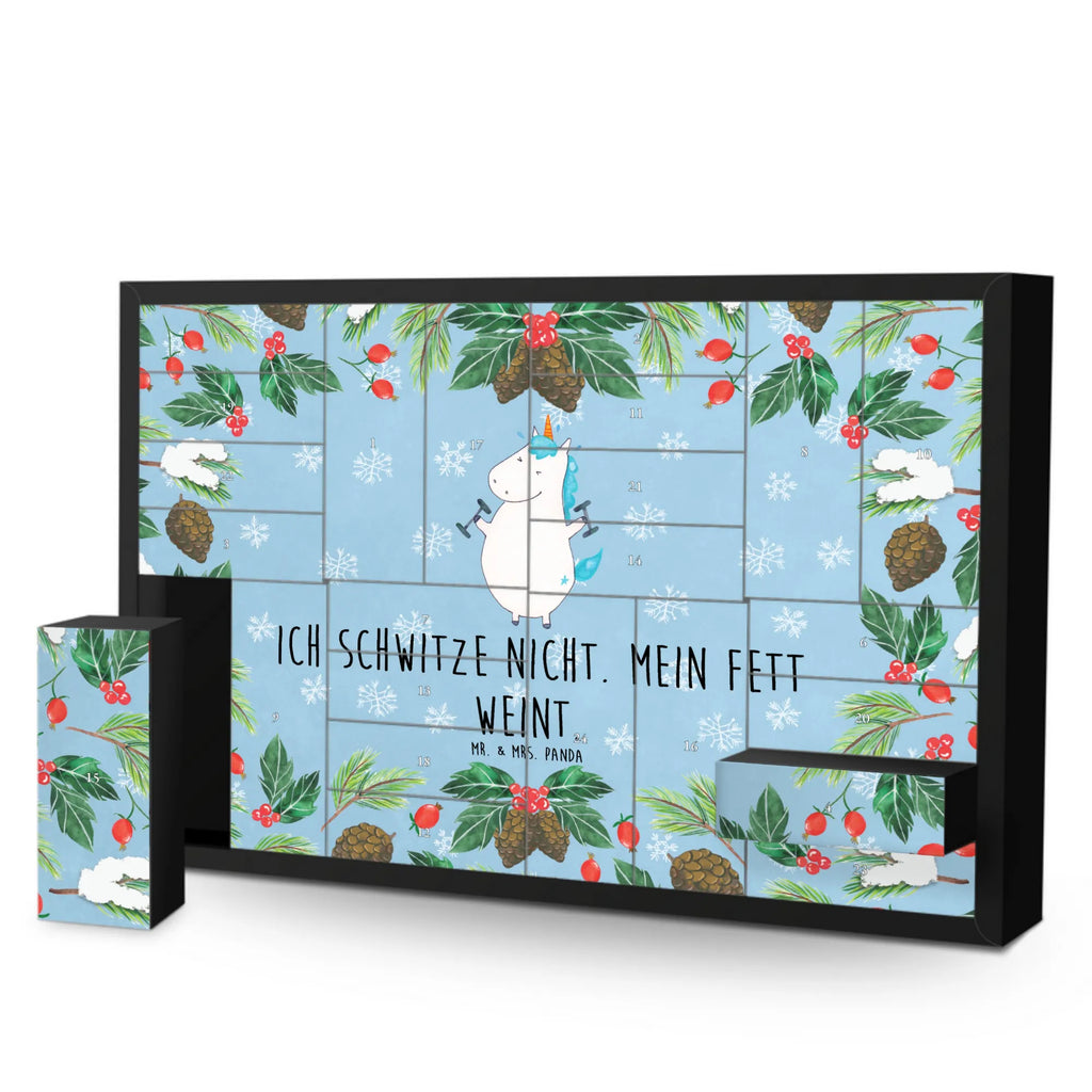 Befüllbarer Adventskalender Einhorn Fitness Befüllbarer Adventskalender, Adventskalender zum selbst befüllen, Einhorn, Einhörner, Einhorn Deko, Pegasus, Unicorn, Gym, Fitness, Fitnessstudio, Diät, Abnehmen, Sport, Pumpen, Geräte, Sixpack