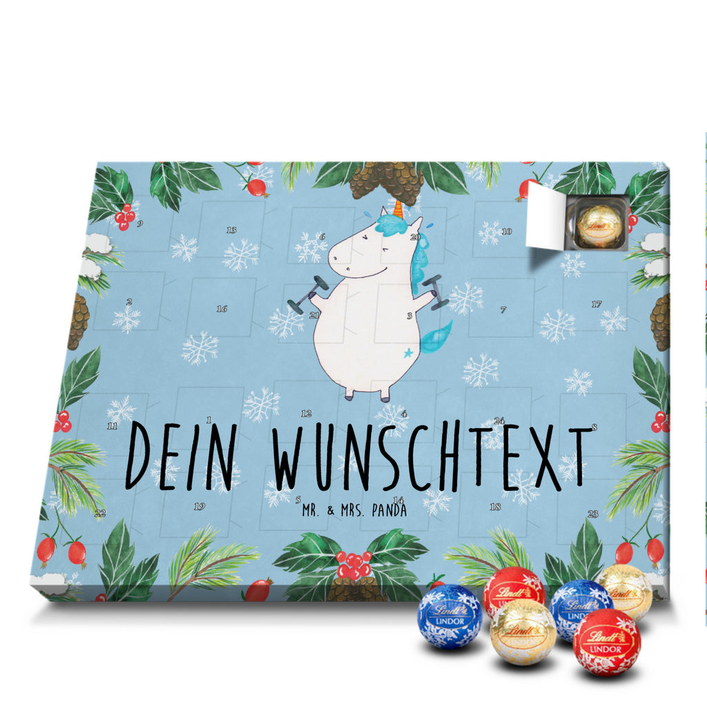 Personalisierter Kugel Markenschokolade Adventskalender Einhorn Fitness Personalisierter Kugel Markenschokolade Adventskalender, Einhorn, Einhörner, Einhorn Deko, Pegasus, Unicorn, Gym, Fitness, Fitnessstudio, Diät, Abnehmen, Sport, Pumpen, Geräte, Sixpack