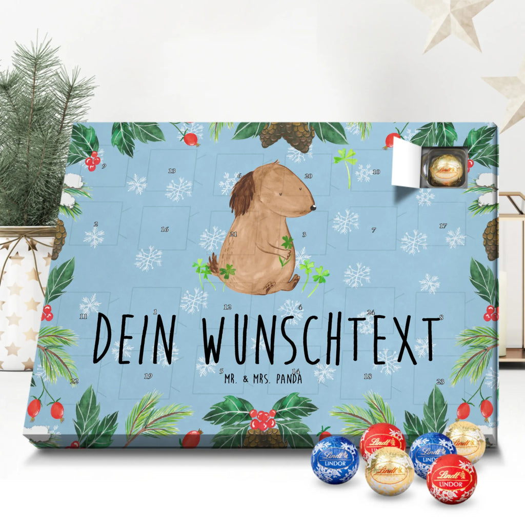 Personalisierter Kugel Markenschokolade Adventskalender Hund Kleeblatt Personalisierter Kugel Markenschokolade Adventskalender, Hund, Hundemotiv, Haustier, Hunderasse, Tierliebhaber, Hundebesitzer, Sprüche, Kleeblatt, Glück, Tagträume, Motivation, Neuanfang, Geschenk, Glücksbringer, Selbstliebe, Achtsamkeit