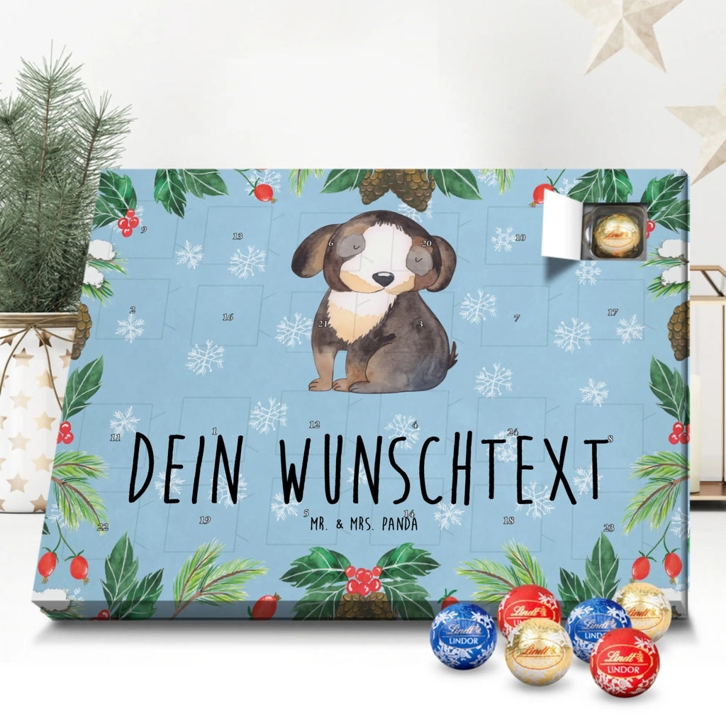 Personalisierter Kugel Markenschokolade Adventskalender Hund Entspannen Personalisierter Kugel Markenschokolade Adventskalender, Hund, Hundemotiv, Haustier, Hunderasse, Tierliebhaber, Hundebesitzer, Sprüche, schwarzer Hund, Hundeliebe, Liebe, Hundeglück