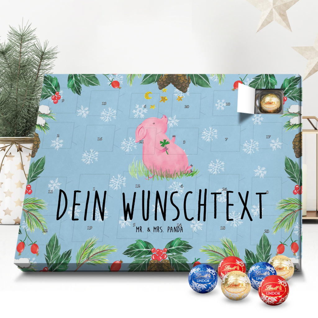 Personalisierter Kugel Markenschokolade Adventskalender Schwein Glück Personalisierter Kugel Markenschokolade Adventskalender, Tiermotive, Gute Laune, lustige Sprüche, Tiere, Glücksschwein. Glück, Schwein, Schweinchen, Sterne, Sernchen, Ziele, Träume, Motivation, Glücksbringer