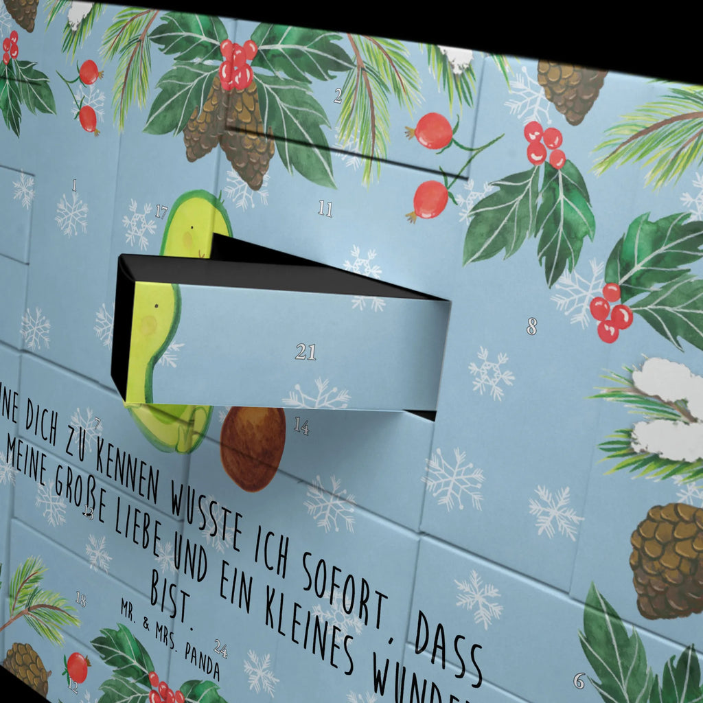 Befüllbarer Adventskalender Avocado Kern rollt Befüllbarer Adventskalender, Adventskalender zum selbst befüllen, Avocado, Veggie, Vegan, Gesund, Avocados, Schwanger, Geburt, Geburtstag, Säugling, Kind, erstes Kind, zur Geburt, Schwangerschaft, Babyparty, Baby, große Liebe, Liebe, Love