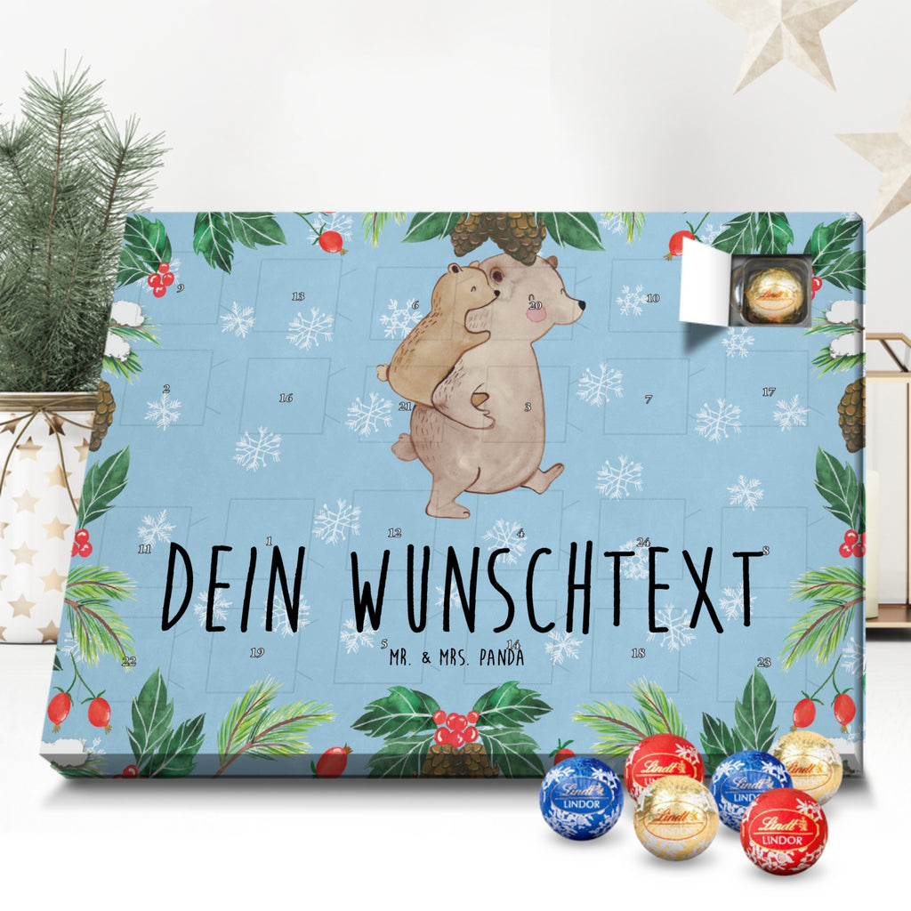 Personalisierter Kugel Markenschokolade Adventskalender Papa Bär Personalisierter Kugel Markenschokolade Adventskalender, Familie, Vatertag, Muttertag, Bruder, Schwester, Mama, Papa, Oma, Opa, Geschenk, Vater, Papi, Vati, Onkel, Geburtstag