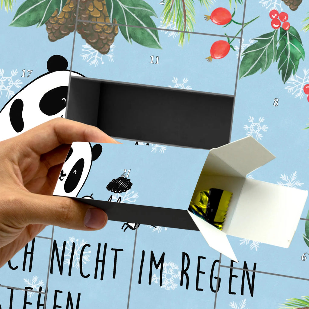 Befüllbarer Adventskalender Panda Zusammenhalt Befüllbarer Adventskalender, Adventskalender zum selbst befüllen