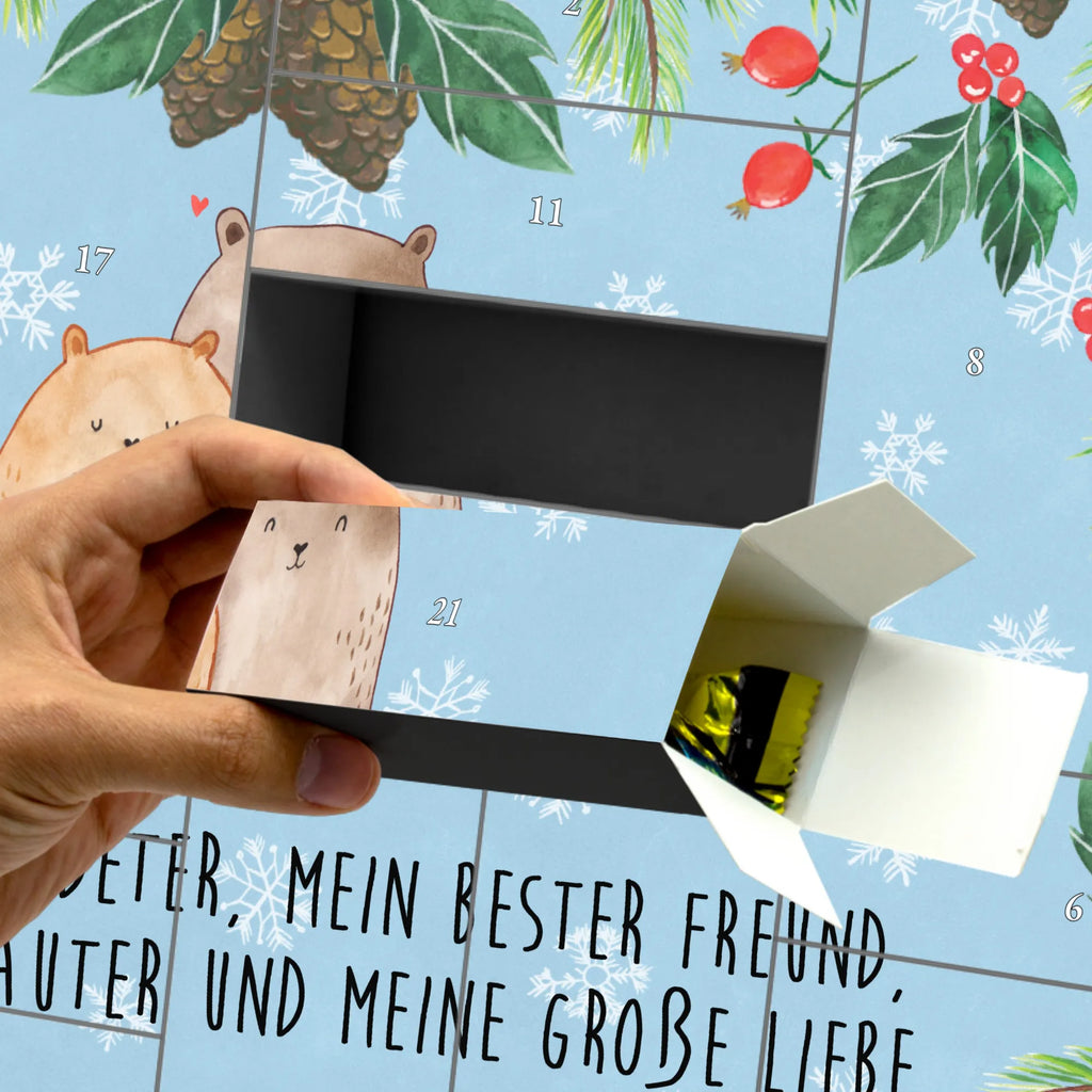 Befüllbarer Adventskalender Bären Liebe Befüllbarer Adventskalender, Adventskalender zum selbst befüllen, Liebe, Partner, Freund, Freundin, Ehemann, Ehefrau, Heiraten, Verlobung, Heiratsantrag, Liebesgeschenk, Jahrestag, Hocheitstag, Verliebt, Verlobt, Verheiratet, Geschenk Freundin, Geschenk Freund, Liebesbeweis, Hochzeitstag, Geschenk Hochzeit, Bären, Bärchen, Bär