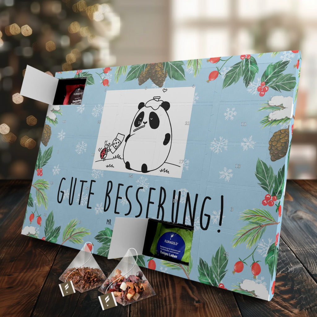 Tee Adventskalender Panda Gute Besserung Adventskalender, Kerzen Adventskalender, Duftkerzen Adventskalender