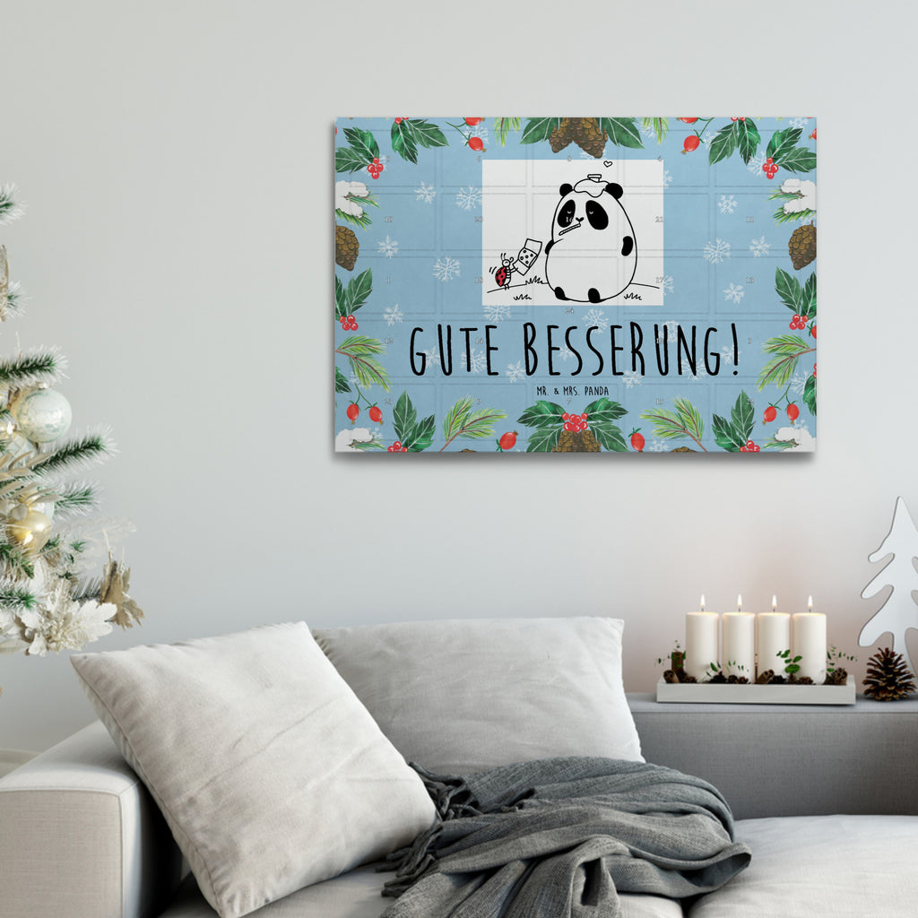 Tee Adventskalender Panda Gute Besserung Adventskalender, Kerzen Adventskalender, Duftkerzen Adventskalender