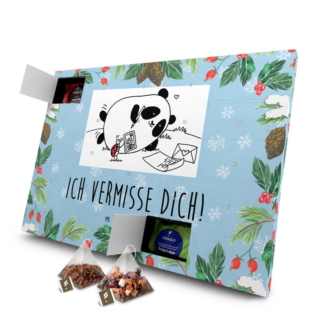 Tee Adventskalender Panda Vermissen Adventskalender, Kerzen Adventskalender, Duftkerzen Adventskalender