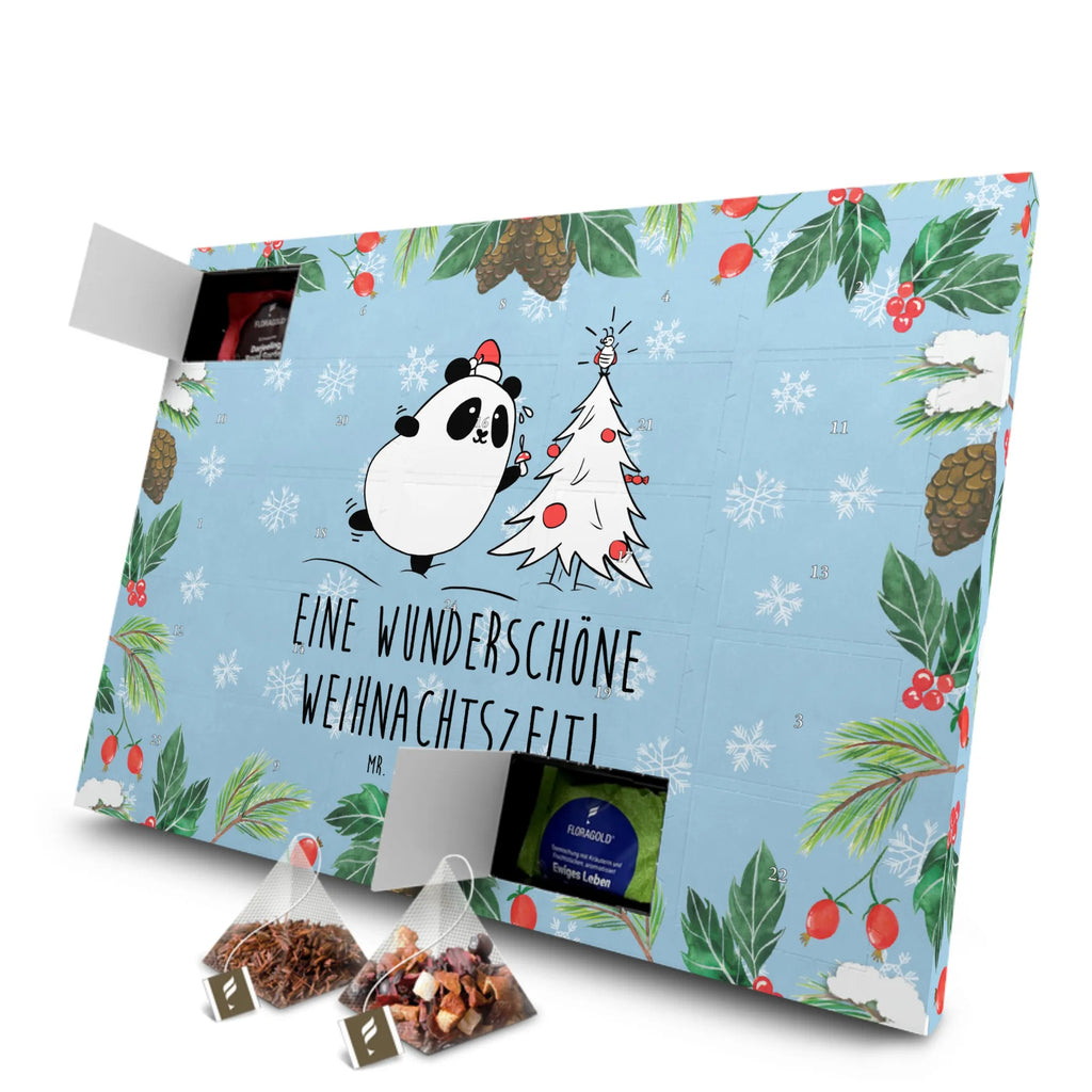 Tee Adventskalender Panda Weihnachtszeit Adventskalender, Kerzen Adventskalender, Duftkerzen Adventskalender