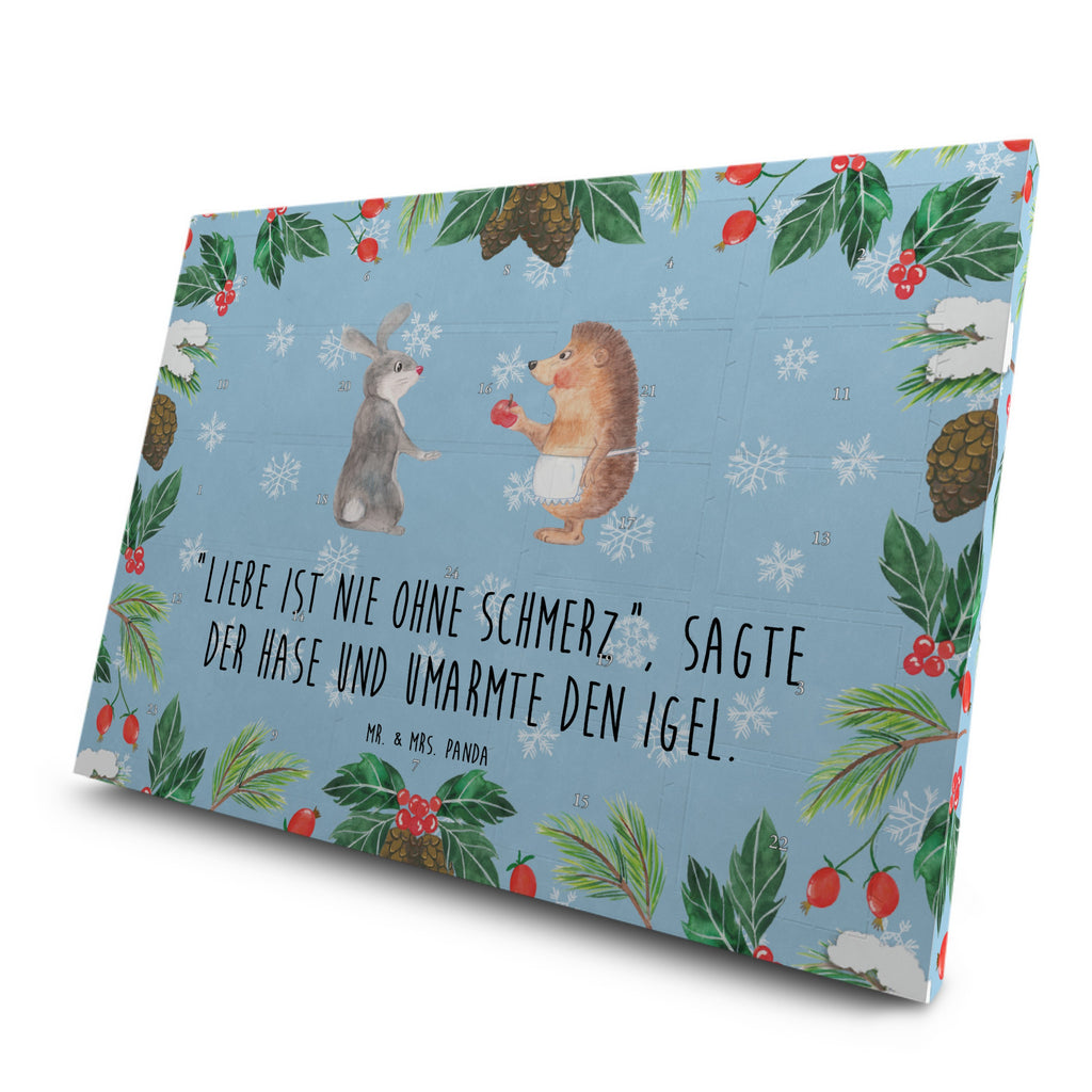 Tee Adventskalender Hase Igel Adventskalender, Kerzen Adventskalender, Duftkerzen Adventskalender, Tiermotive, Gute Laune, lustige Sprüche, Tiere, Igel und Hase, Igel, Hase, Liebe Spruch, Liebeskummer Geschenk, Herzschmerz, Trösten, Trennungsschmerz, Spruch romantisch