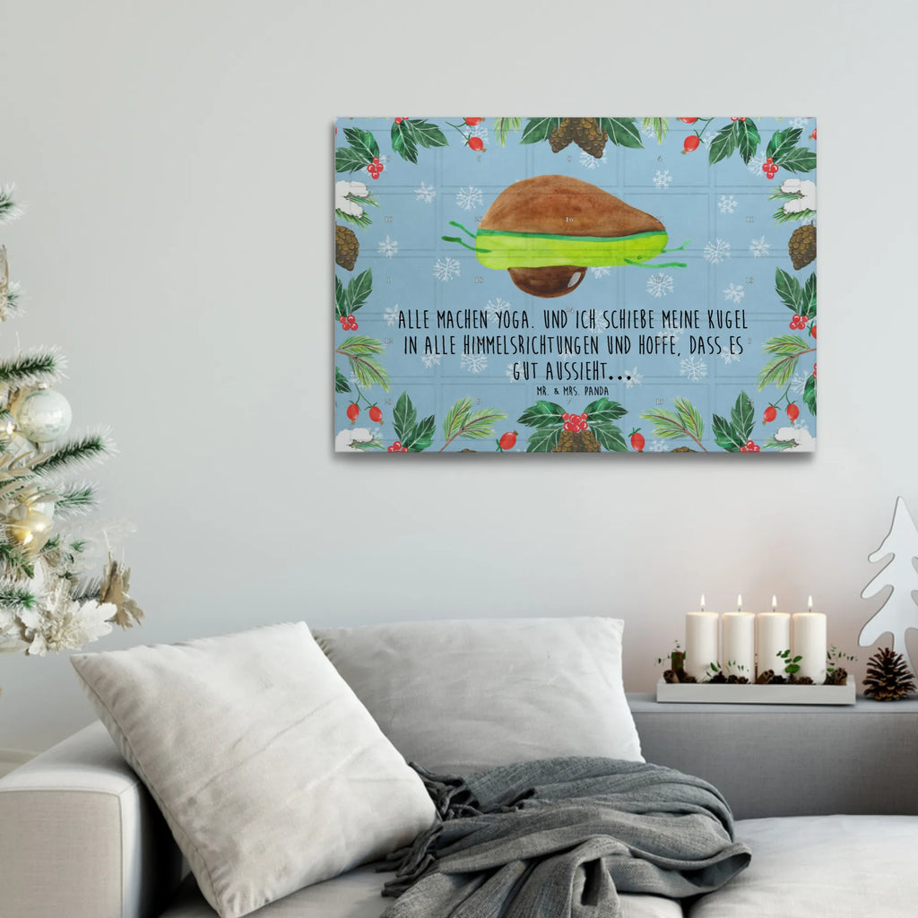 Tee Adventskalender Avocado Yoga Adventskalender, Kerzen Adventskalender, Duftkerzen Adventskalender, Avocado, Veggie, Vegan, Gesund, Avocado Yoga Vegan