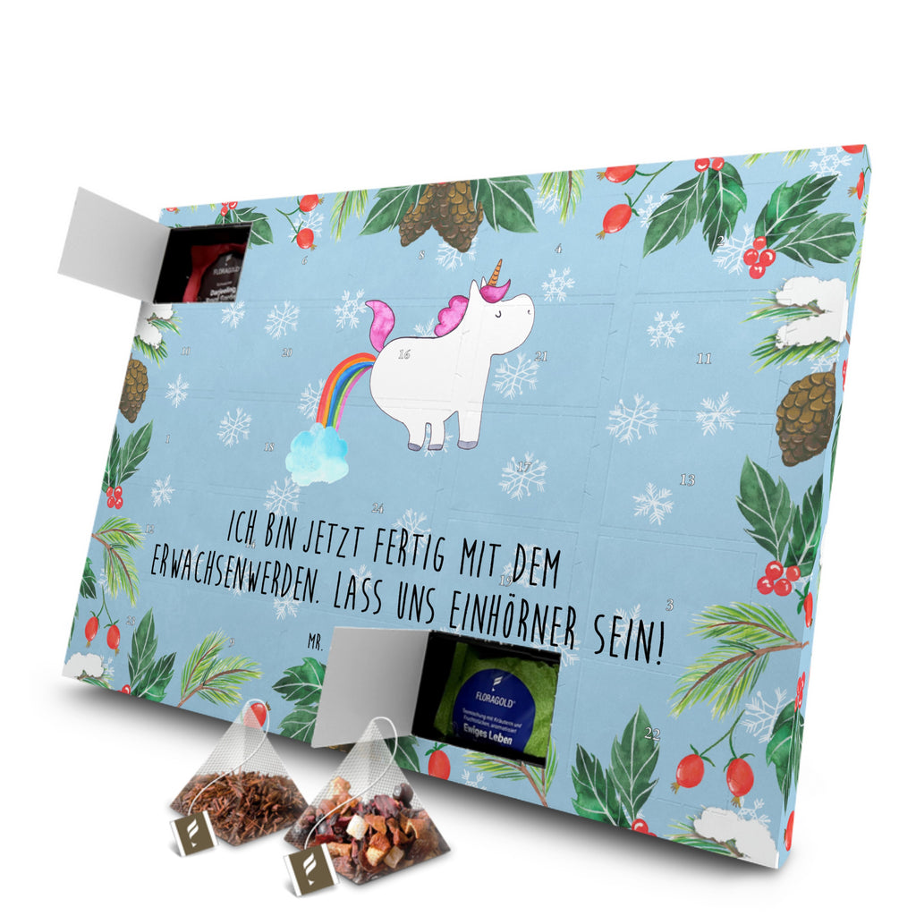 Tee Adventskalender Einhorn Pupsen Adventskalender, Kerzen Adventskalender, Duftkerzen Adventskalender, Einhorn, Einhörner, Einhorn Deko, Pegasus, Unicorn, Pups, Regenbogen, Glitzer, Einhornpower, Erwachsenwerden, Spaß, lustig, Freundin