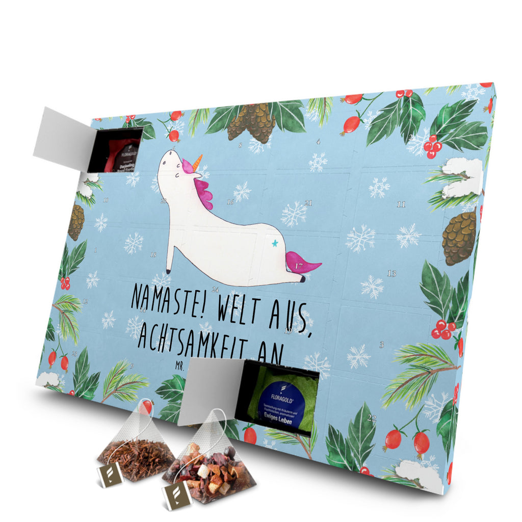 Tee Adventskalender Einhorn Yoga Adventskalender, Kerzen Adventskalender, Duftkerzen Adventskalender, Einhorn, Einhörner, Einhorn Deko, Pegasus, Unicorn, Yoga, Namaste, Achtsamkeit, Entspannung, Joga, Yogamatte, Sport, lustig, witzig, süß