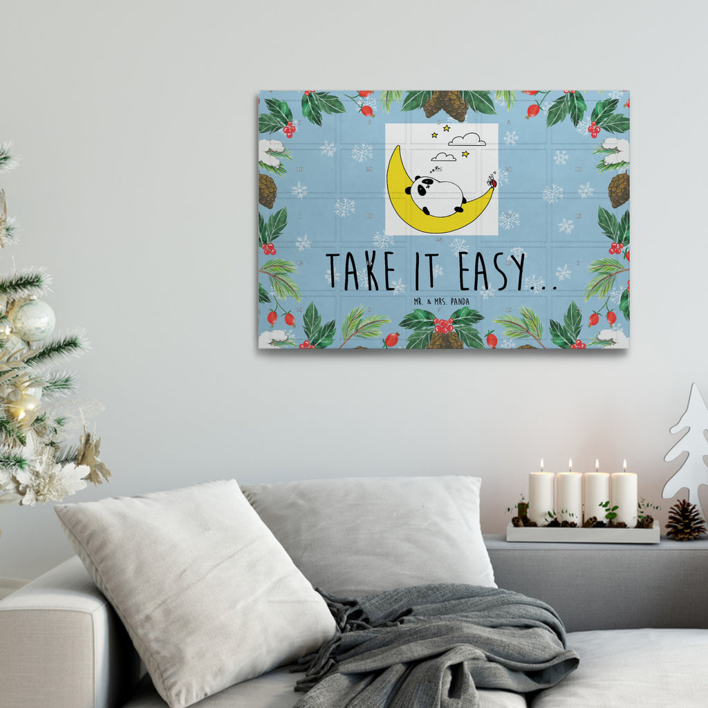 Tee Adventskalender Panda Easy Adventskalender, Kerzen Adventskalender, Duftkerzen Adventskalender