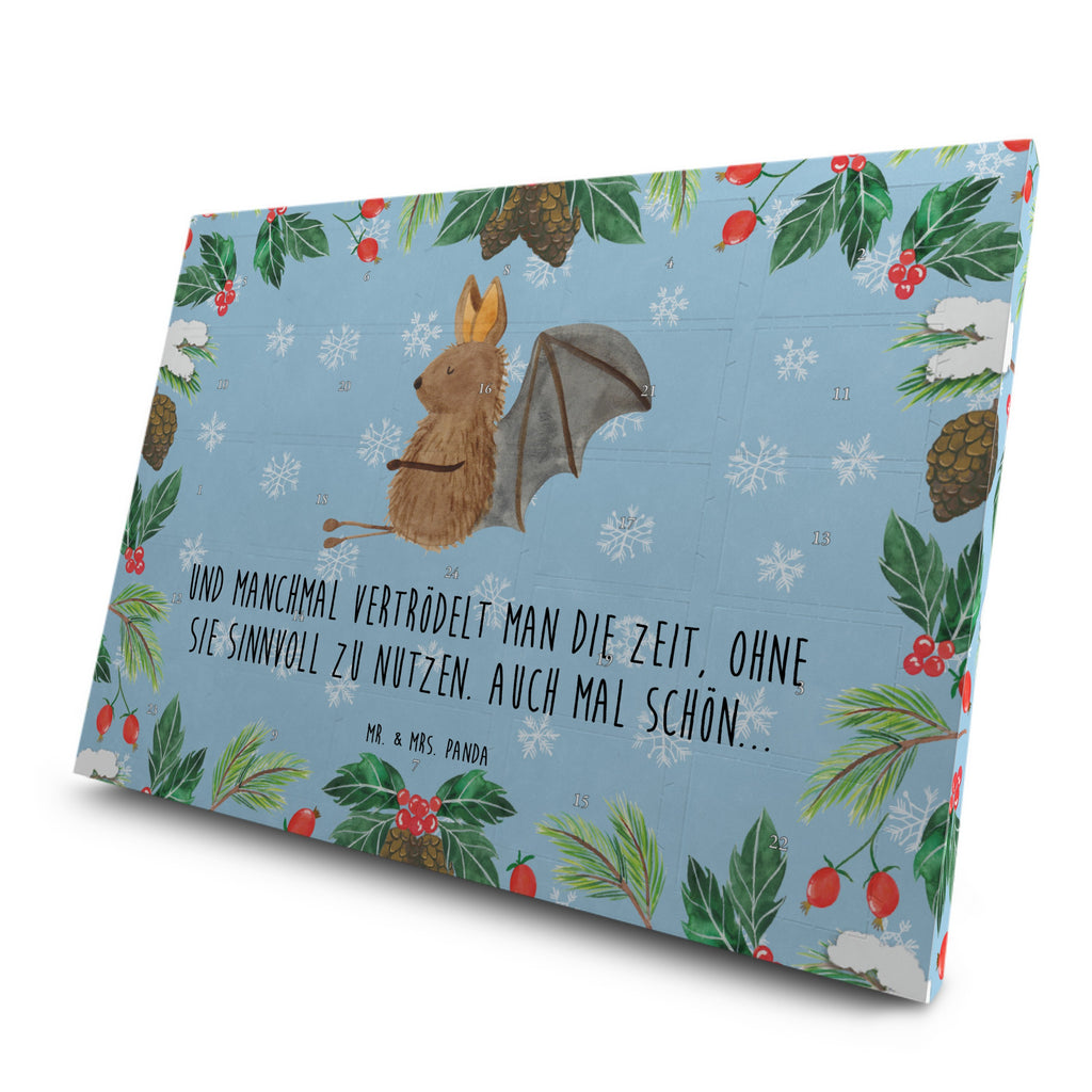 Tee Adventskalender Fledermaus Sitzen Adventskalender, Kerzen Adventskalender, Duftkerzen Adventskalender, Tiermotive, Gute Laune, lustige Sprüche, Tiere, Fledermaus, Fledermäuse, Motivation, entspannen