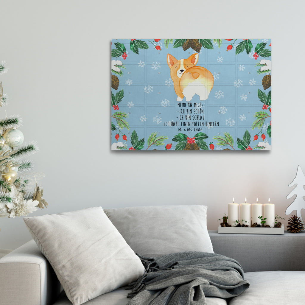 Tee Adventskalender Corgi Po Adventskalender, Kerzen Adventskalender, Duftkerzen Adventskalender, Hund, Hundemotiv, Haustier, Hunderasse, Tierliebhaber, Hundebesitzer, Sprüche, Corgie, Hundeliebe, Motivation, Selbstliebe, Spruch